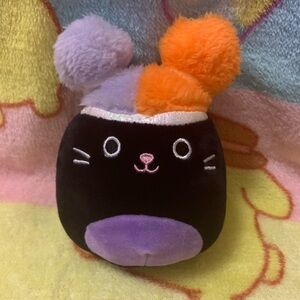 Squishmallow Autumn the Cat Halloween 4”